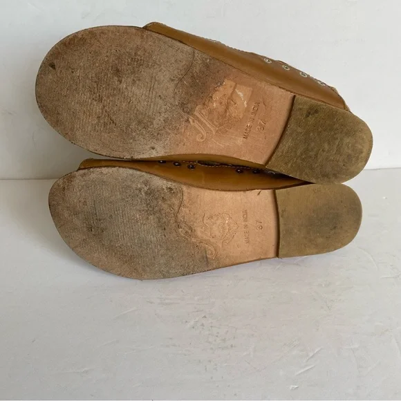 Free People Tan Strappy Sandals - Picture 9 of 11